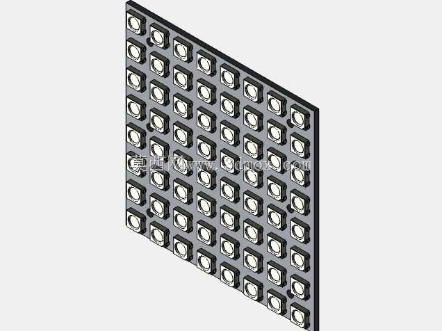  WS2812B RGB LED����8x8-24λ��ɫ
