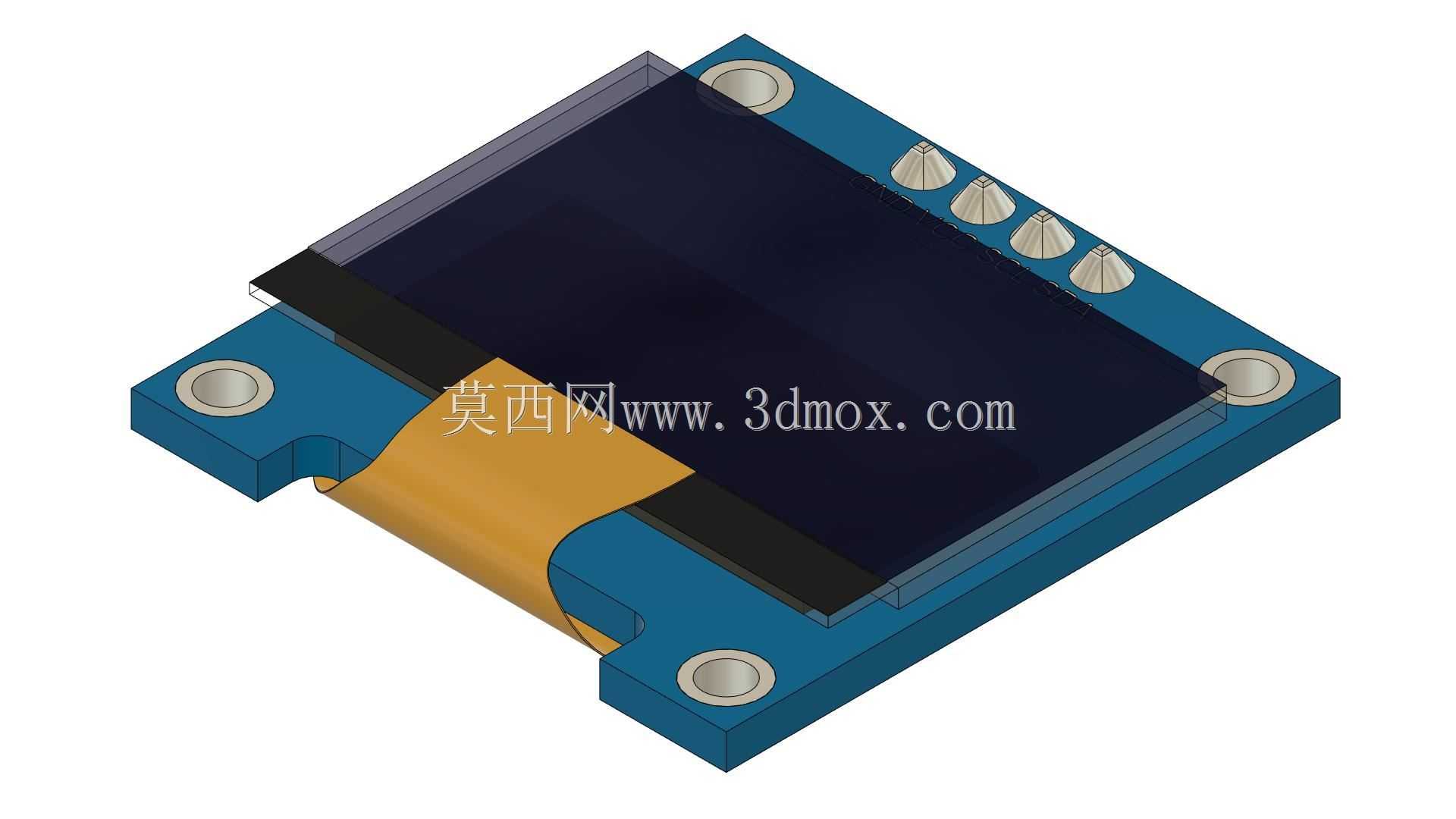 SSD1306 OLED显示器(128x64)