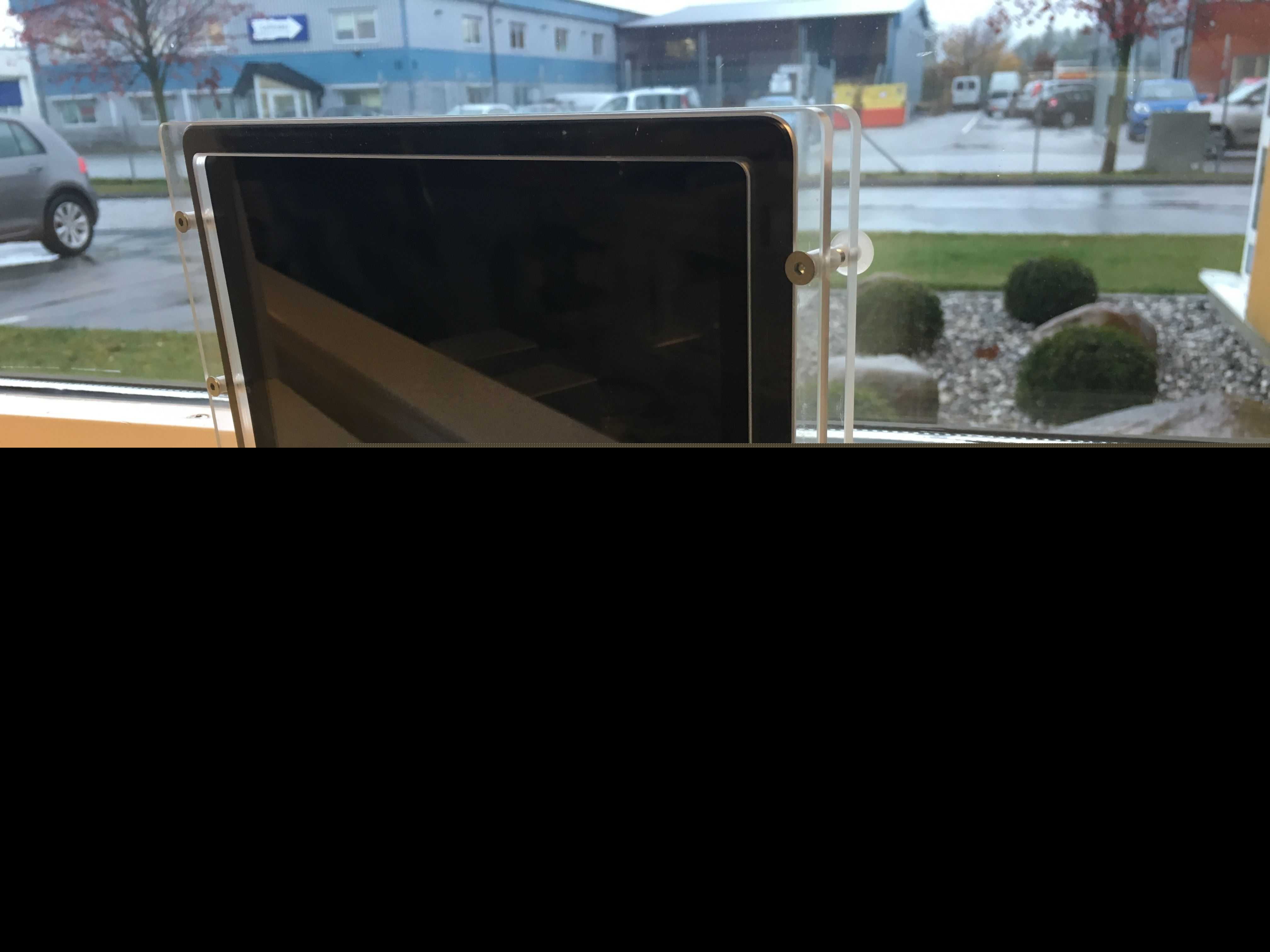 Ipad 亚克力壁挂架