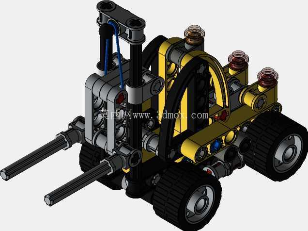 3D LEGO SET 8290 - ����泵ģ��