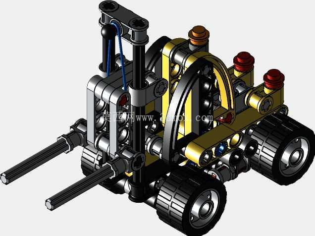 3D LEGO SET 8290 - ����泵ģ��
