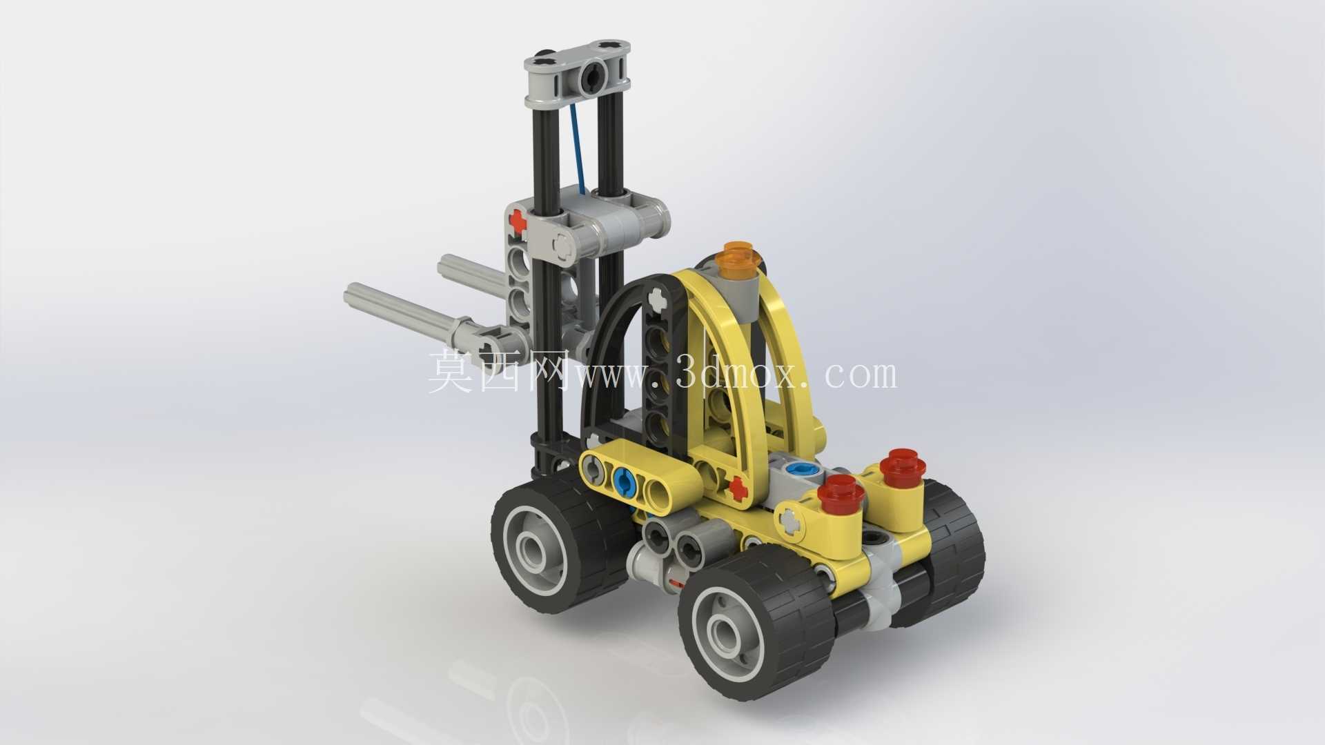 3D LEGO SET 8290 - ����泵ģ��