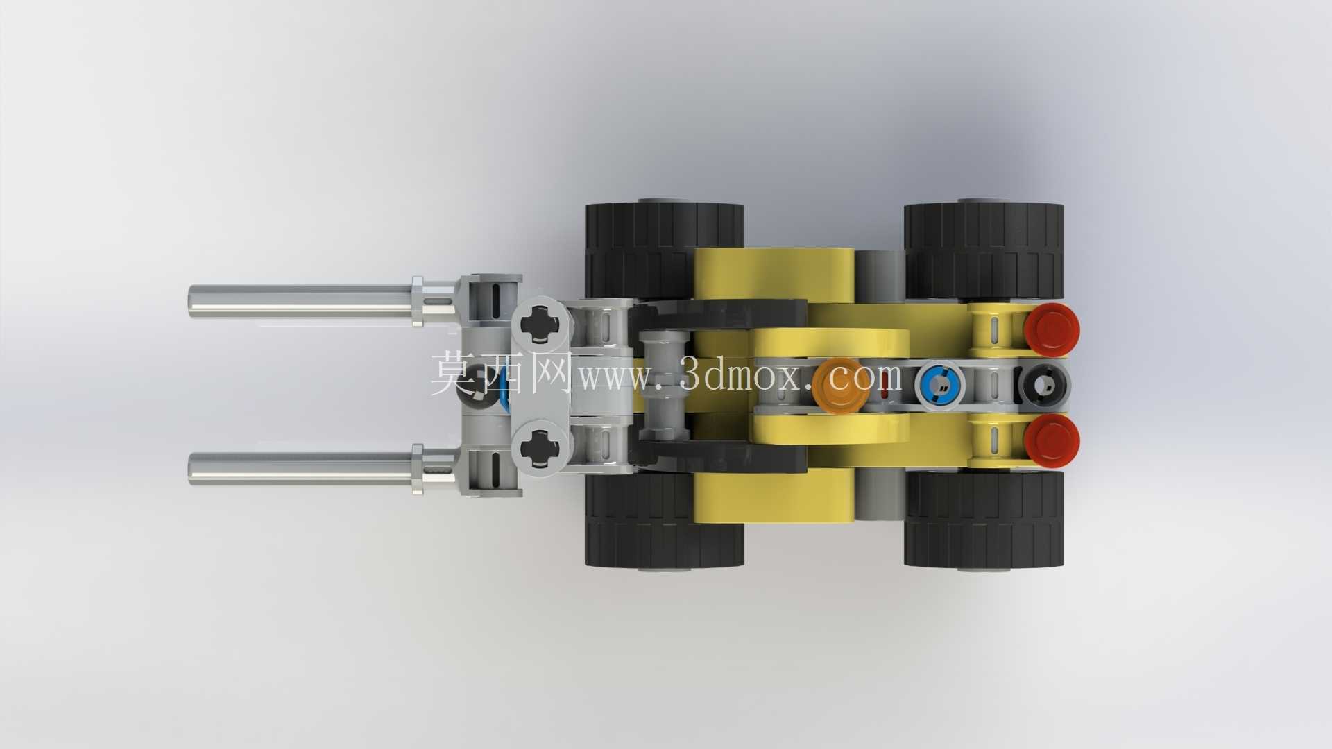3D LEGO SET 8290 - ����泵ģ��