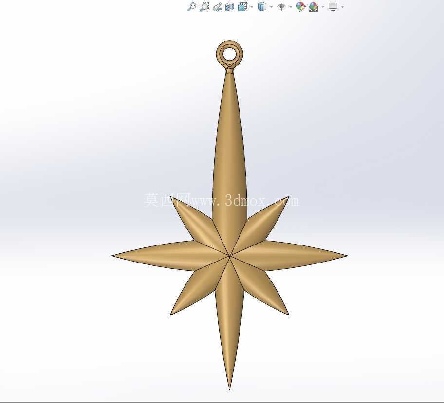 星星钥匙扣