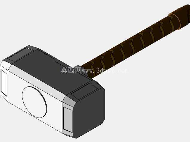 雷神之锤 Mjolnir(镀金手柄)