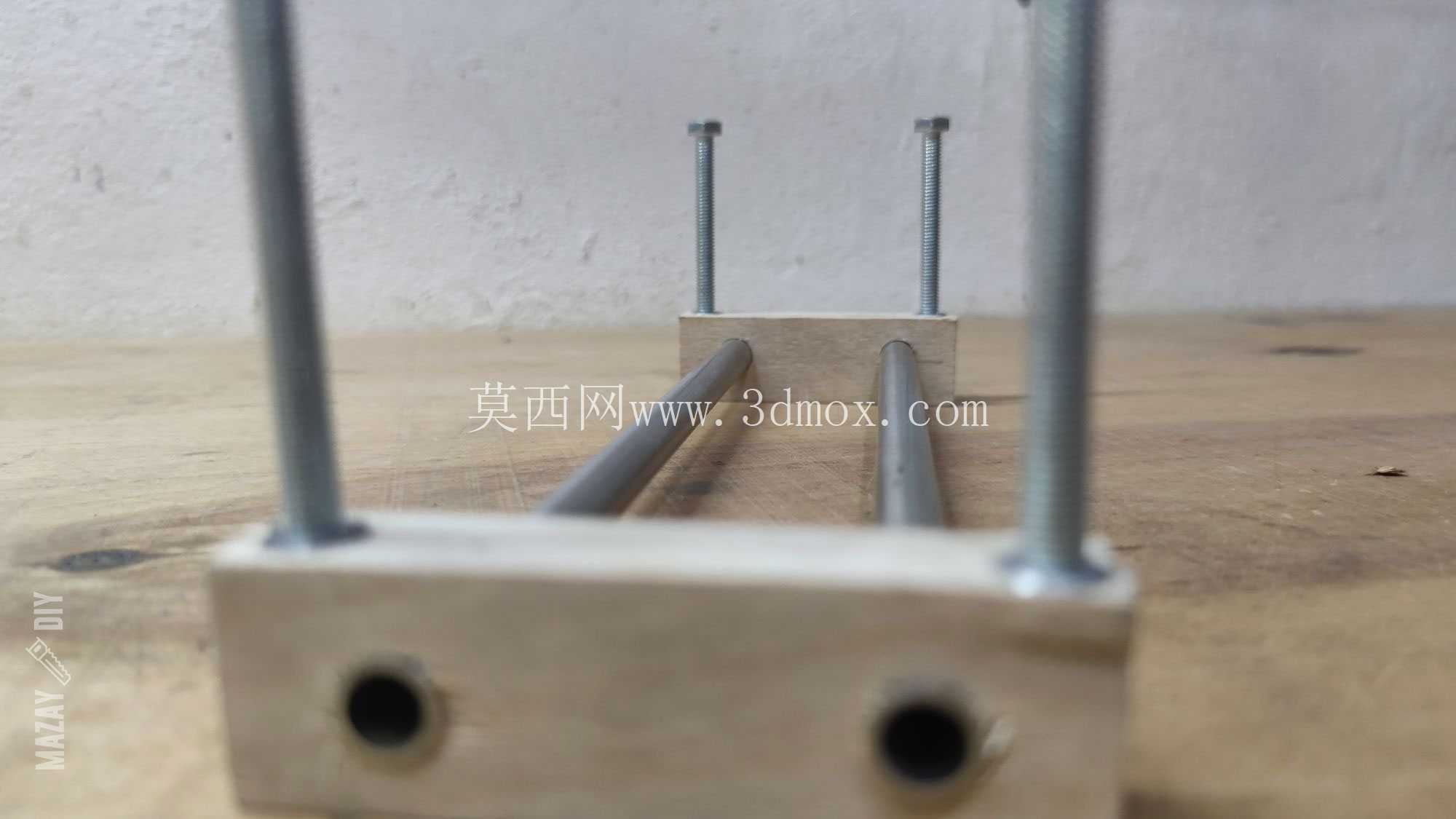 自制磨轮平衡器