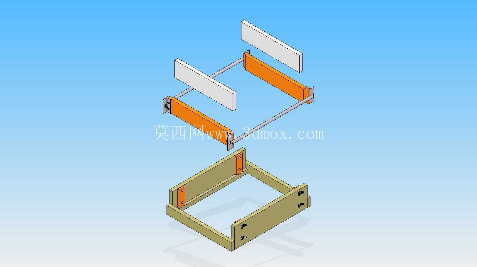 langstroth中型超级10框架组件夹具
