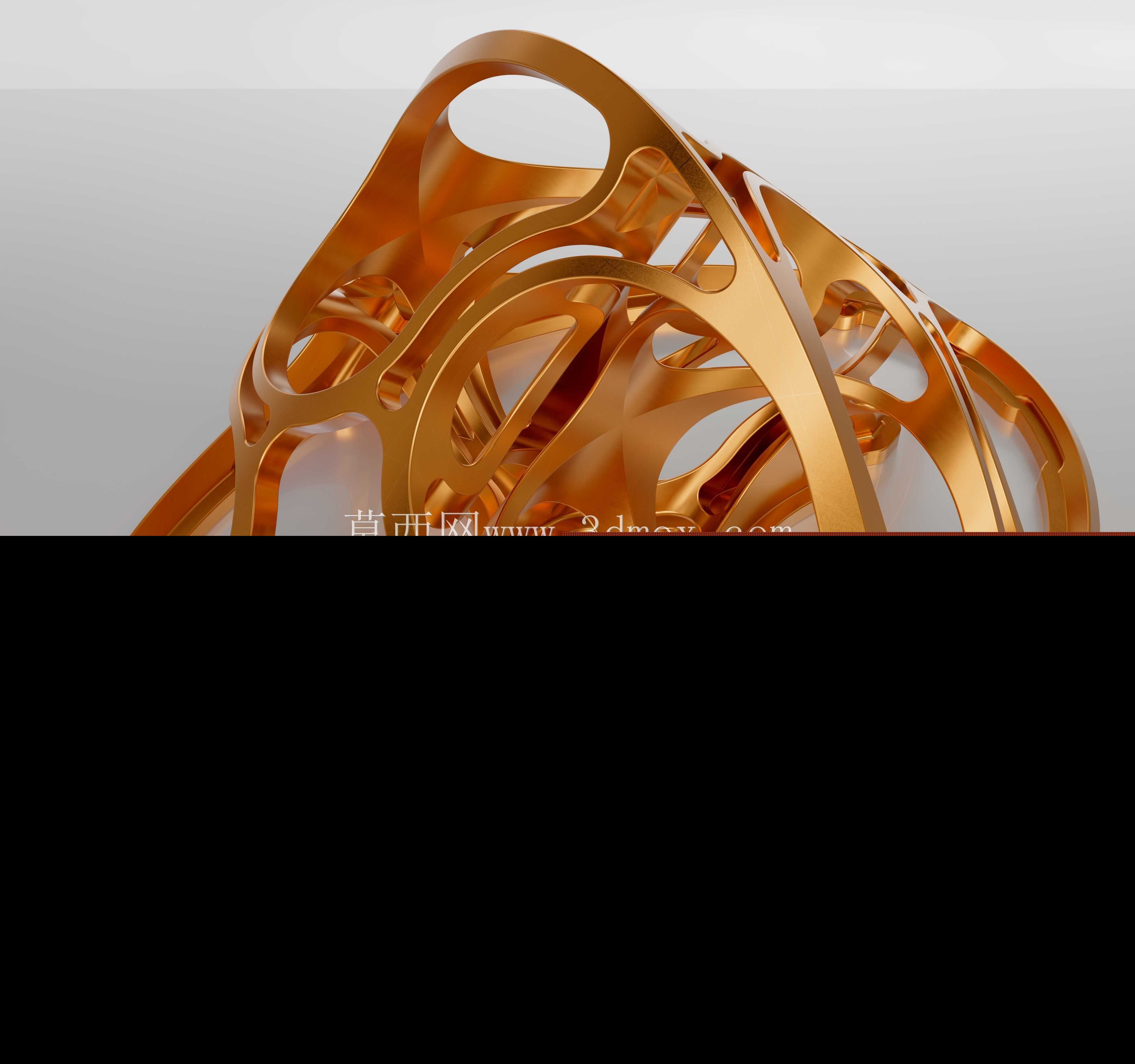 gankyil符号衍生的3D形3