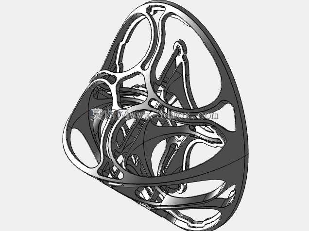 gankyil符号衍生的3D形3