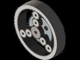 Ravigneaux Gear Train(SPUR_GEARS)