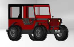  Mahindra Jeep CJ 500 