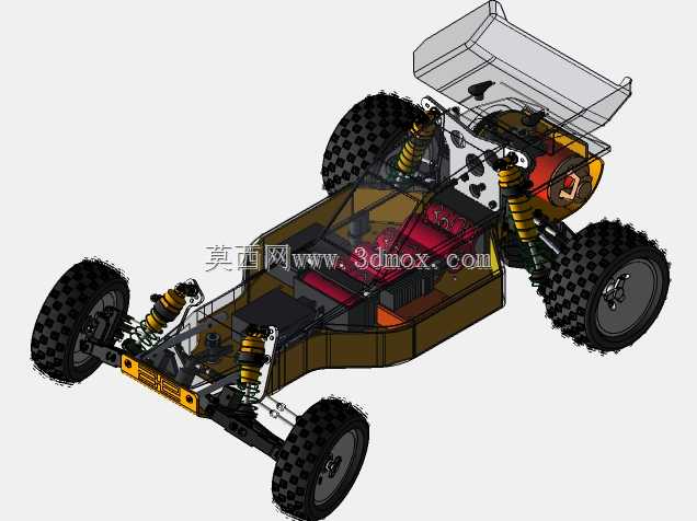 团队相关的RC10 -CE Buggy-与隐形传输的金盘