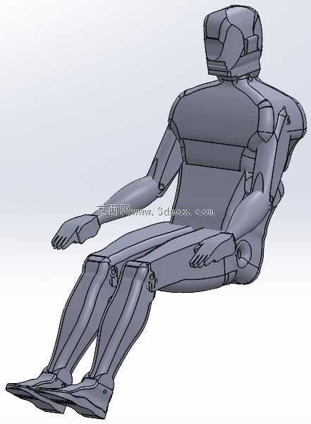 Berol Man(实际上是 Pickett Man)SW 2022 SolidWorks 格式