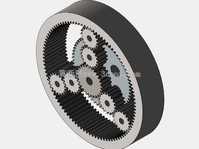 Ravigneaux Gear Train(SPUR_GEARS)