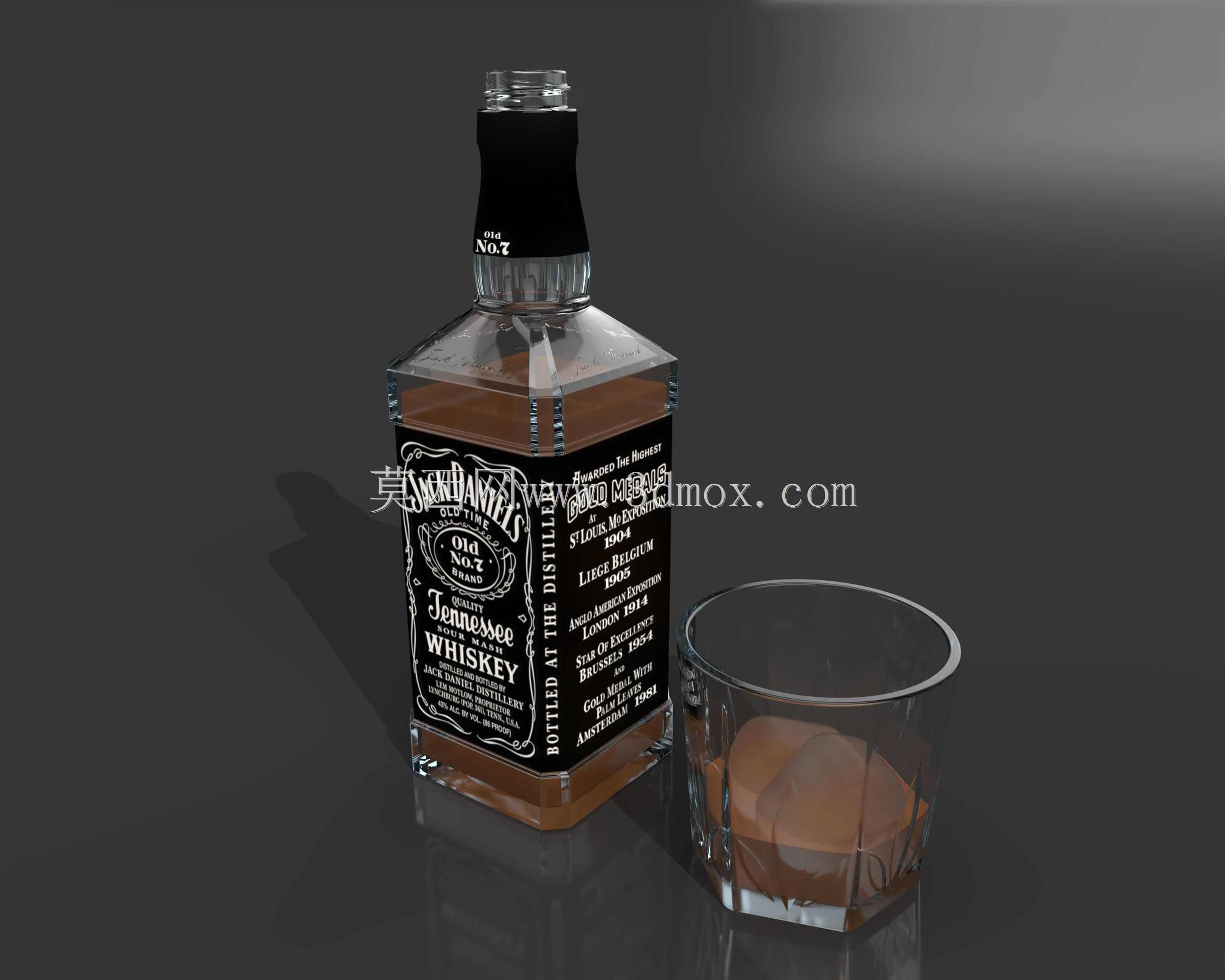杰克丹尼酒瓶
