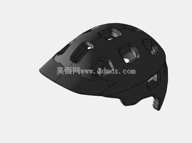 Bell 自行车头盔表面模型