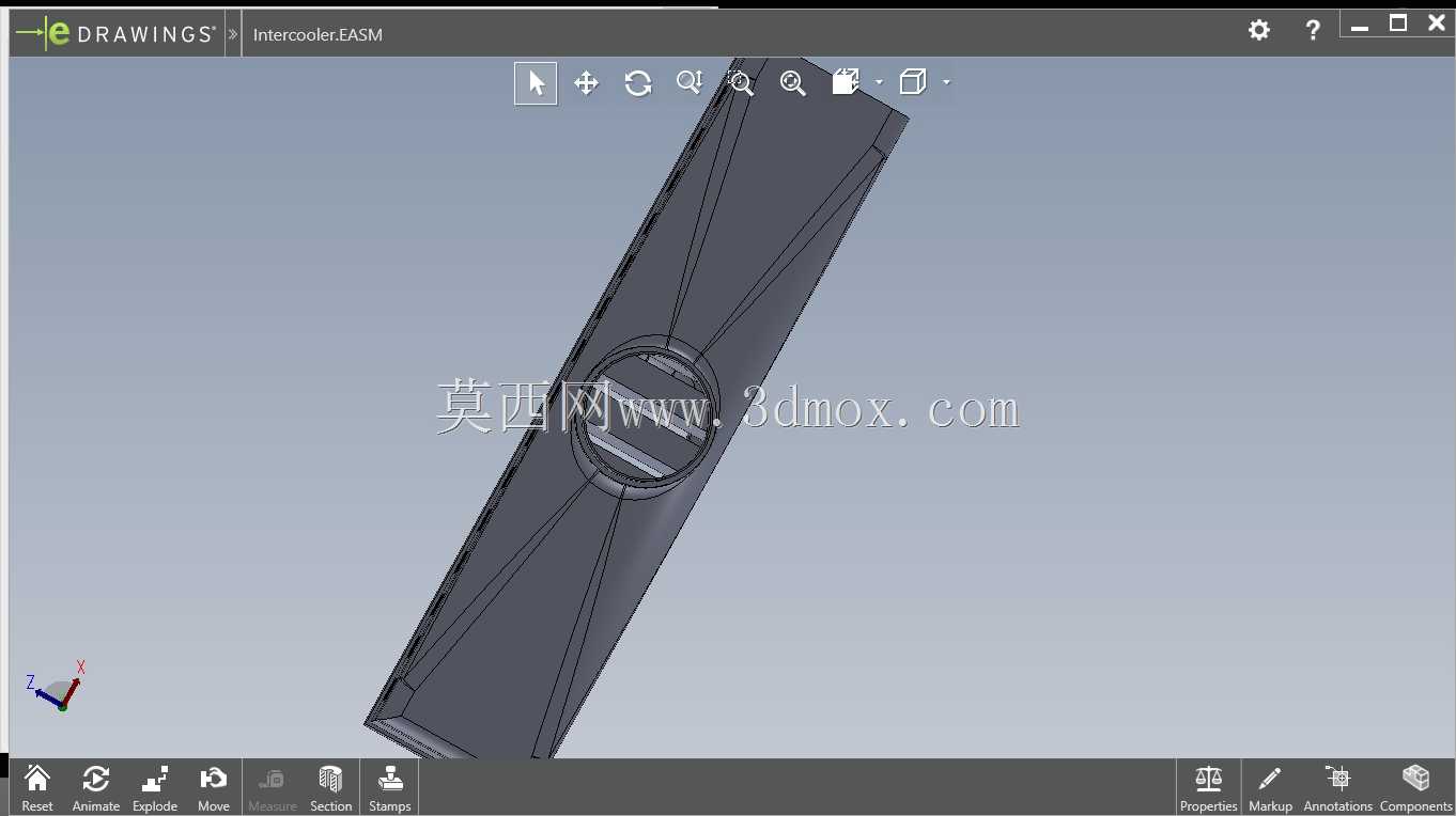 中冷器300x500x85