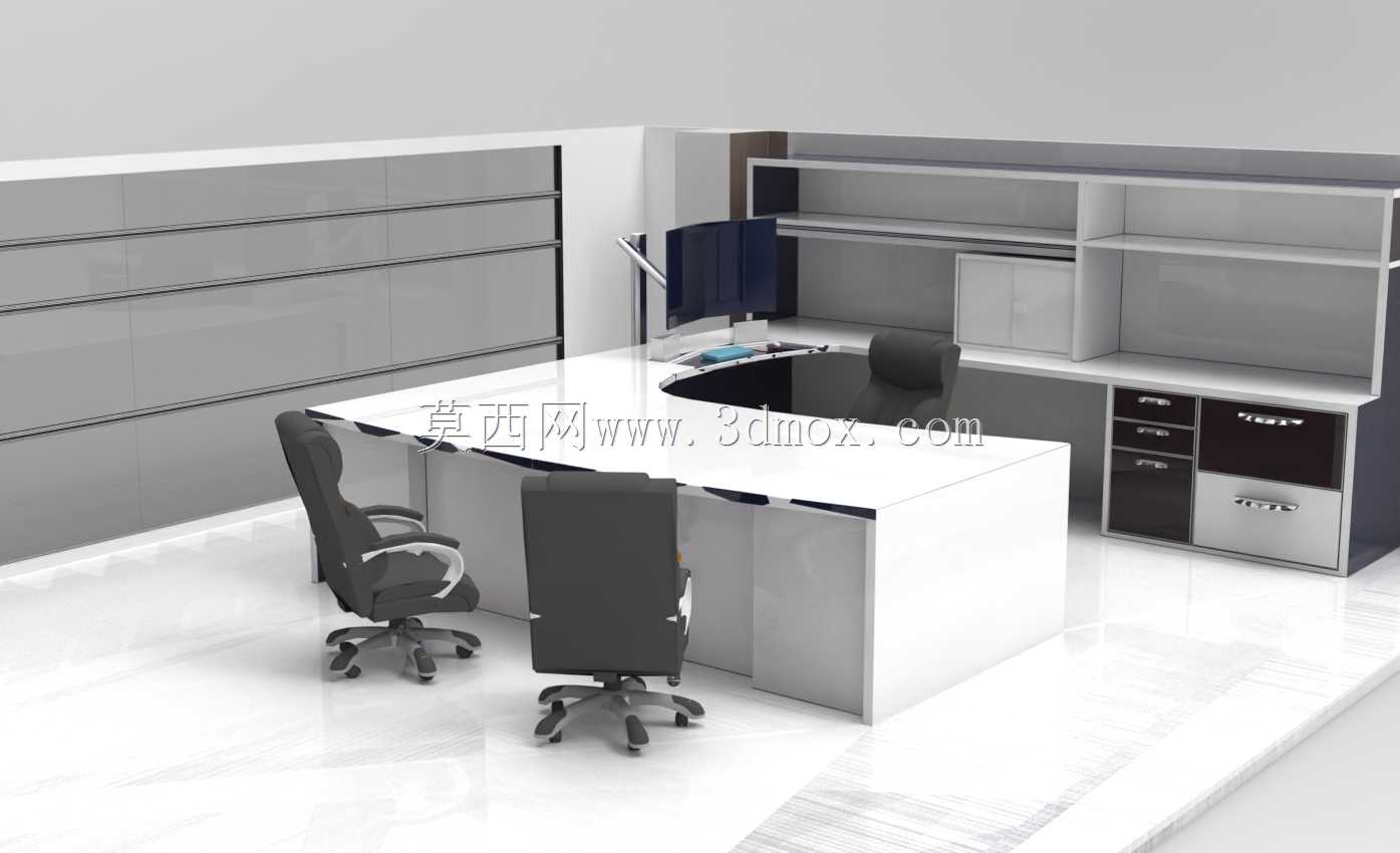 符合人体工程学和高效的办公室:私人项目