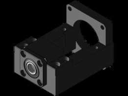 HM10-57 NEMA 23 SFU1204滚珠螺丝块的安装块