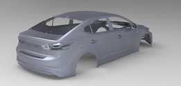 2017_HYUNDAI_ELANTRA_SE 3Dɨ��ģ��
