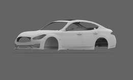  2019 Infinity Q70 3Dɨ��ģ��