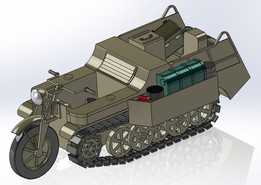 Kettenkrad - ��Ů��ĩ���� - 1/35 ����