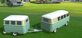 vw T2样式拖车 - 修订设计