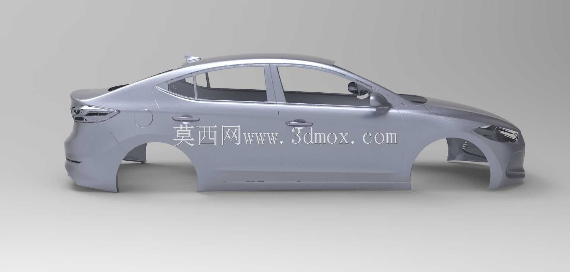 2017_HYUNDAI_ELANTRA_SE 3D扫描模型