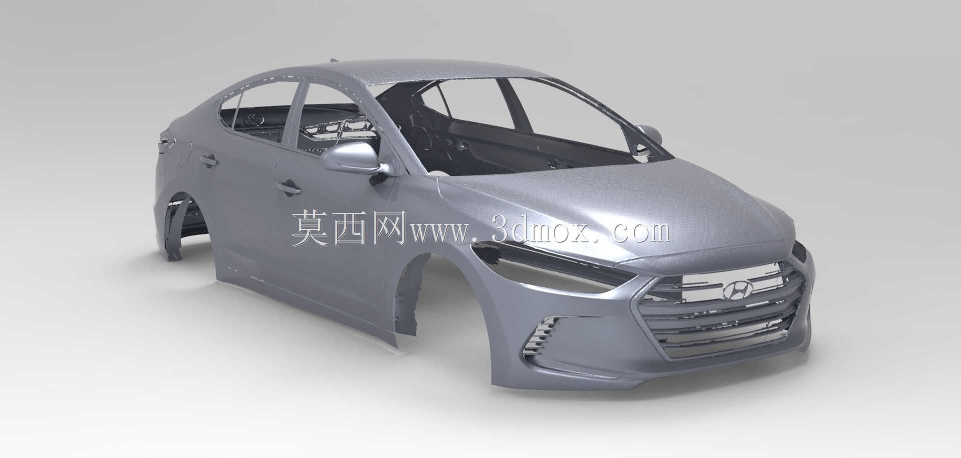 2017_HYUNDAI_ELANTRA_SE 3D扫描模型