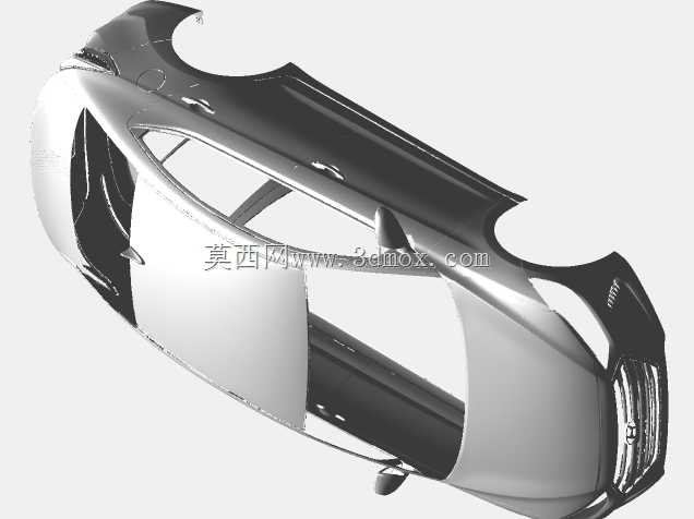 2017_HYUNDAI_ELANTRA_SE 3D扫描模型