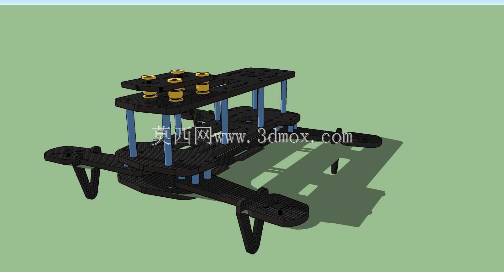 250尺寸FPV赛车Quad