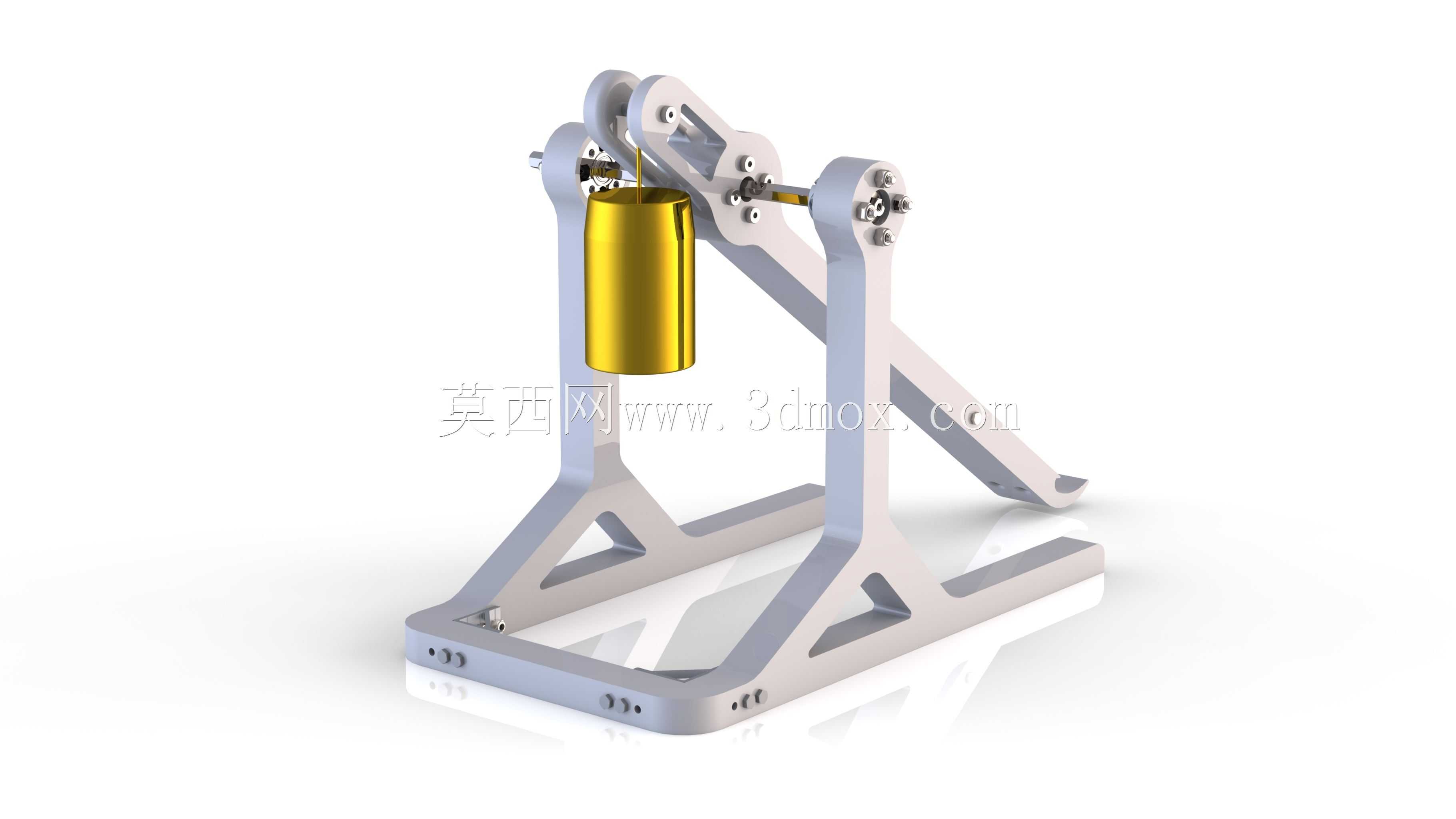 3D 打印小型投石机