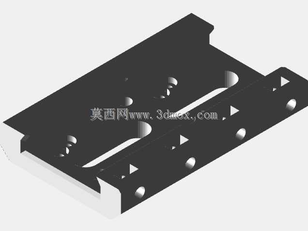 激光树燕尾槽底座(3D打印部分)