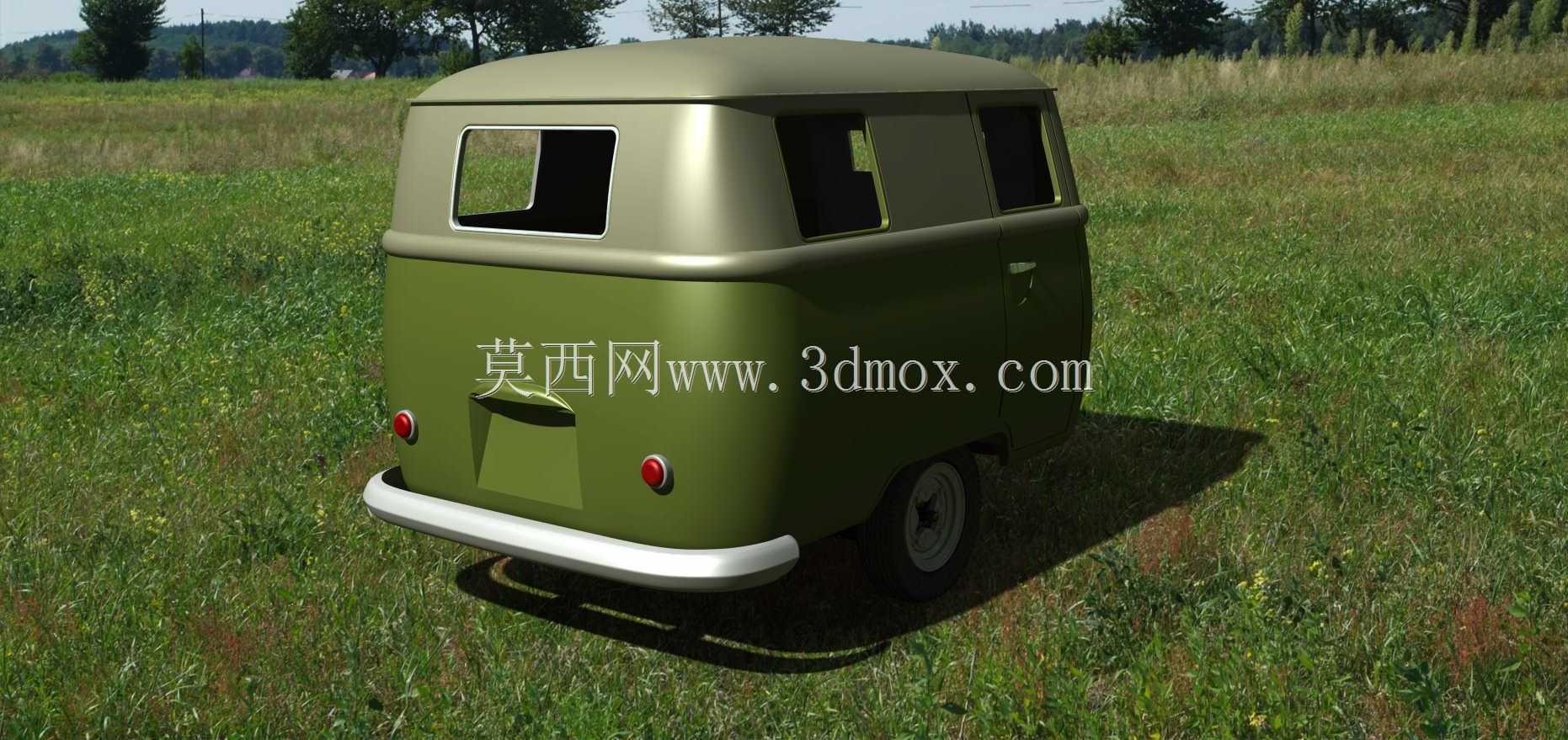 大VW T2风格露营拖车