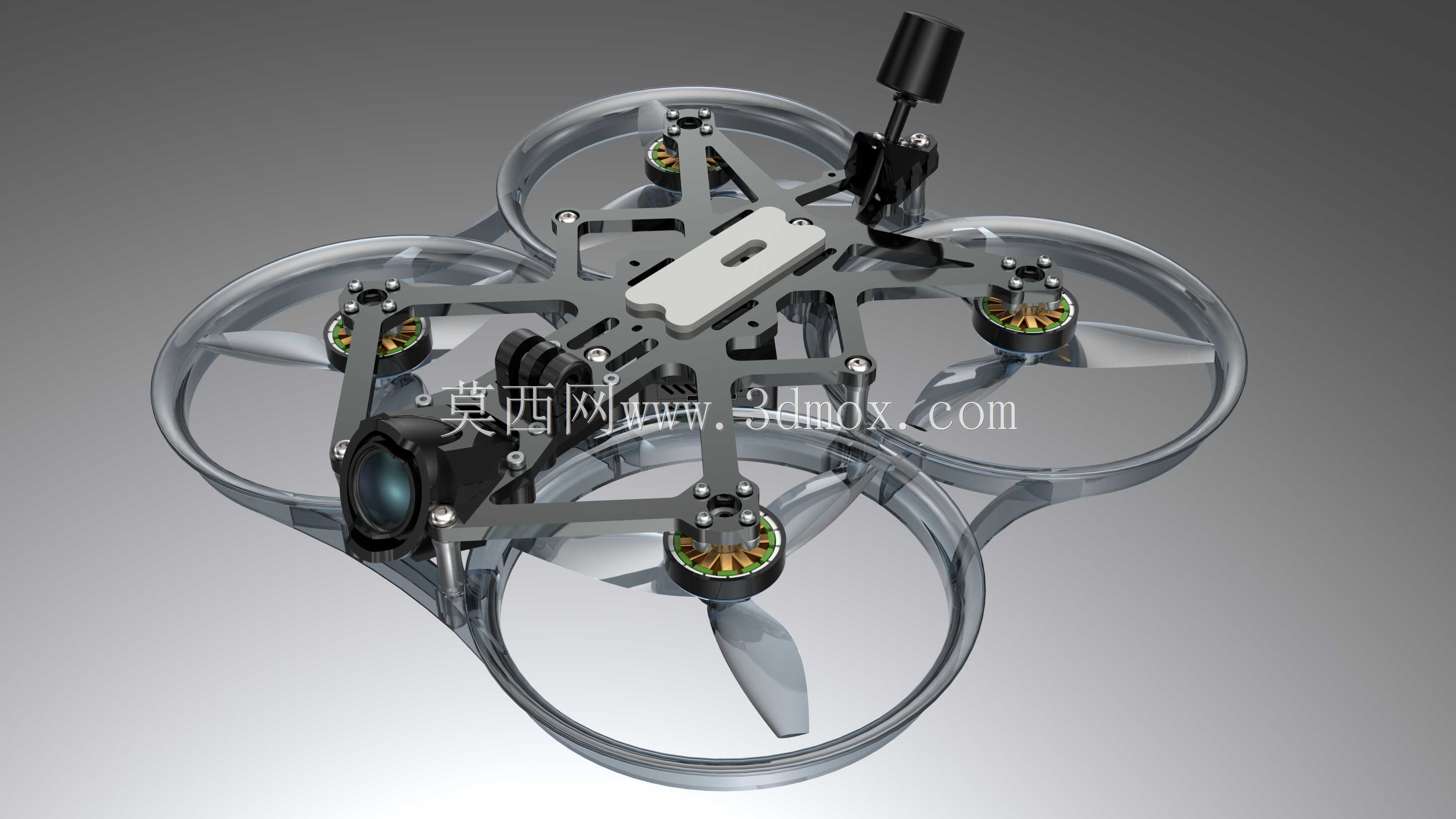 OddityRC XI35 Pro DJI 03 空中单元摄像头支架