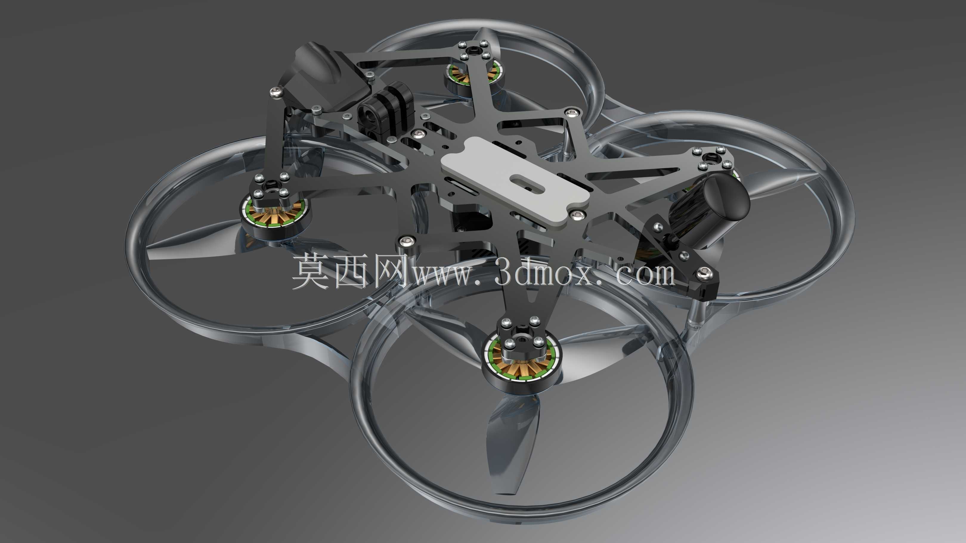 OddityRC XI35 Pro DJI 03 空中单元摄像头支架