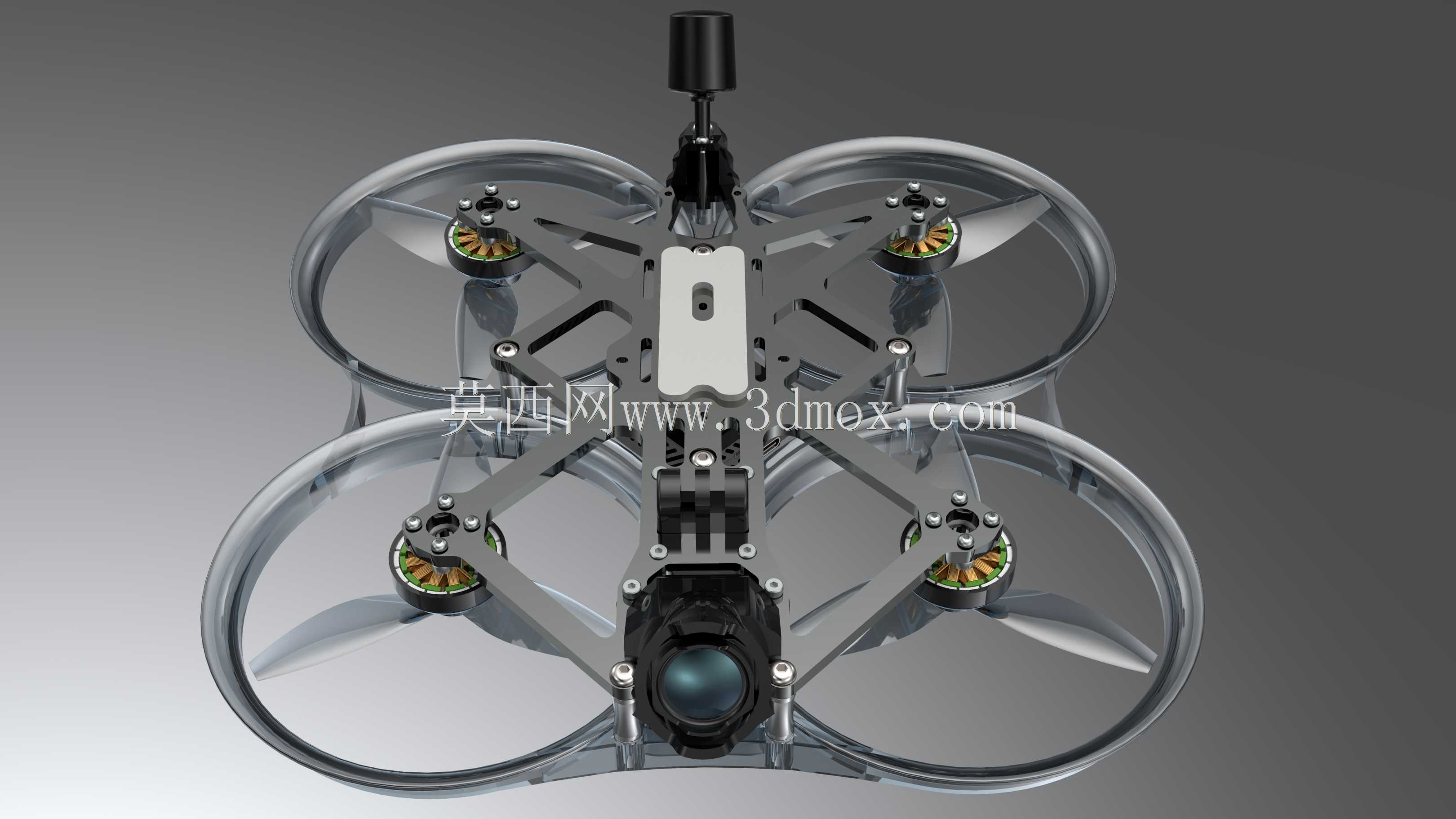 OddityRC XI35 Pro DJI 03 空中单元摄像头支架