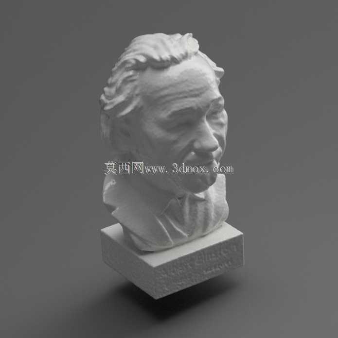 �����ء�����˹̹��Albert Einstein������3DSCAN 