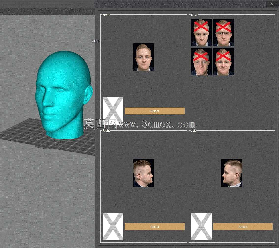 Junger Mann Kopf | Youngman Head