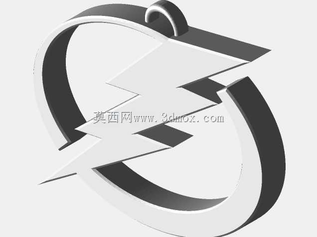 闪电耳环