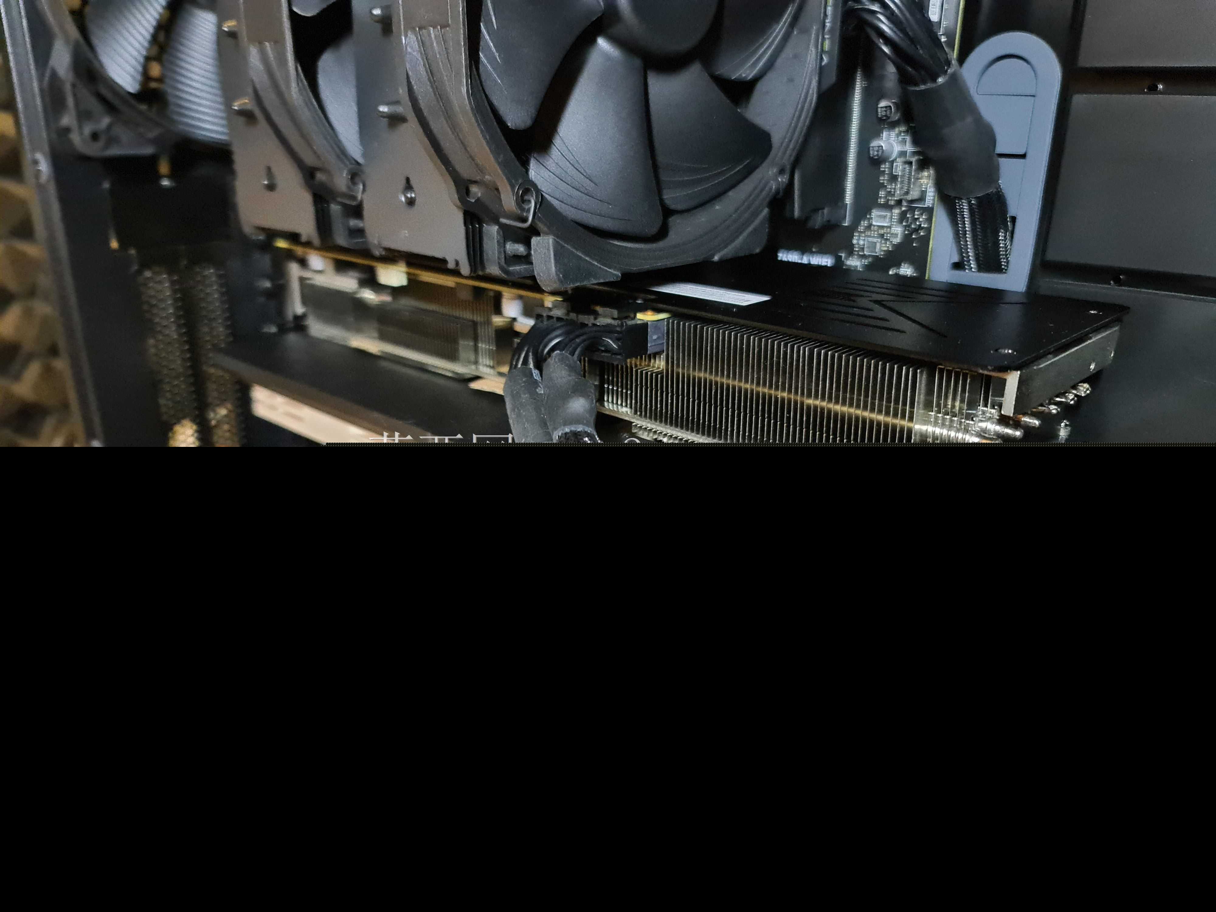 适用于 3070ti 和 Noctua NF-A12x15 或 NF-A12x25 的 GPU 导流罩