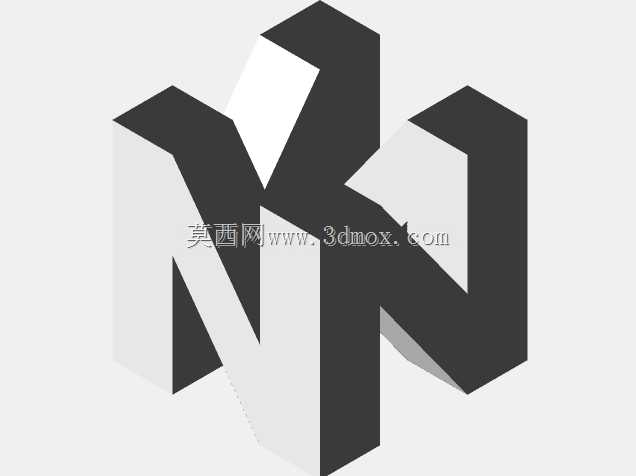 Nintendo 64徽标模型
