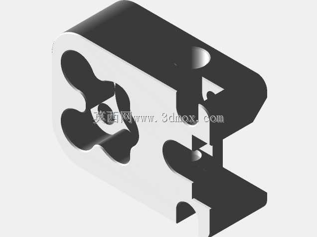 Cetus3D挤出机驱动外壳