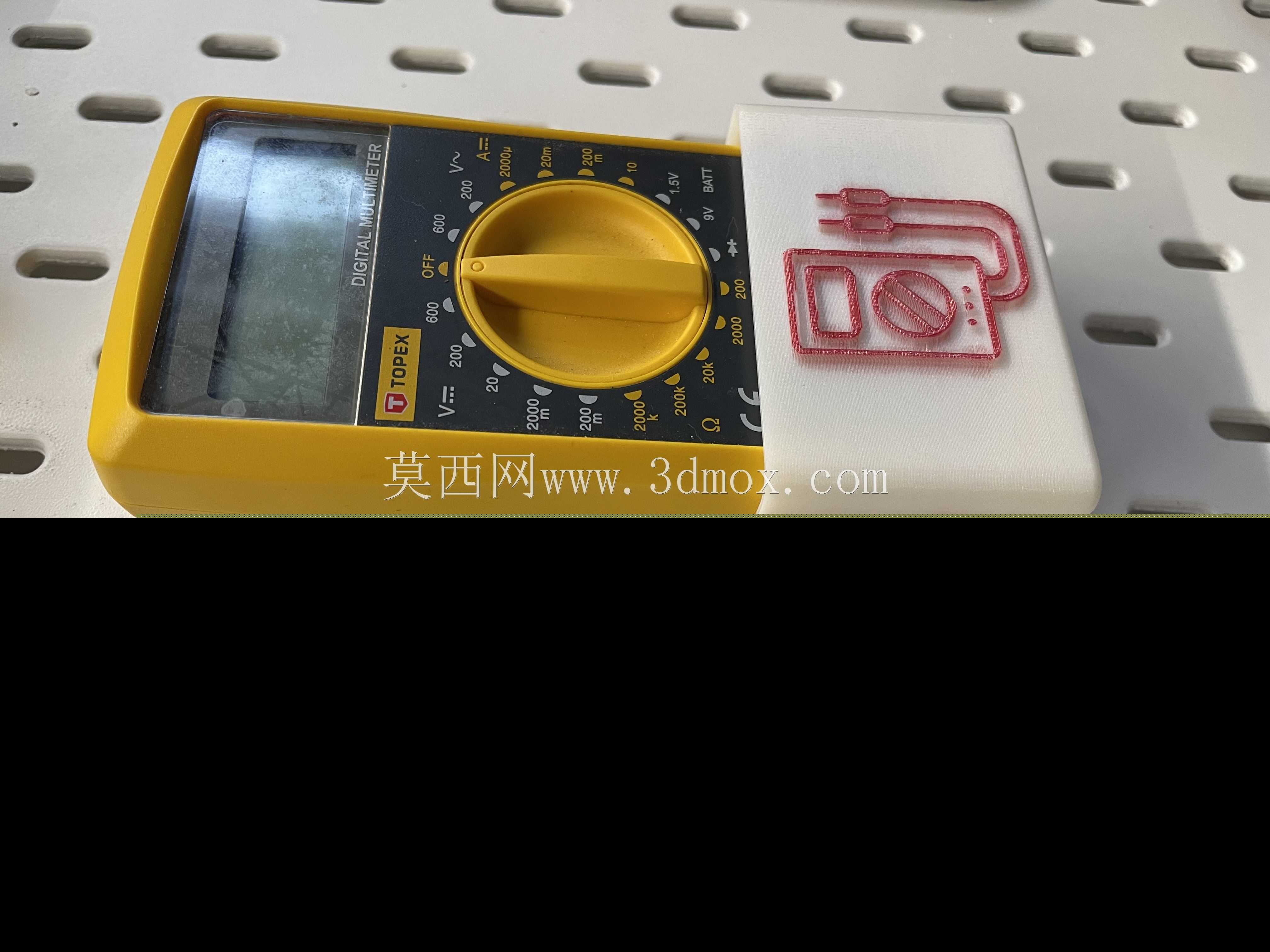 pegboard数字万用表持有人
