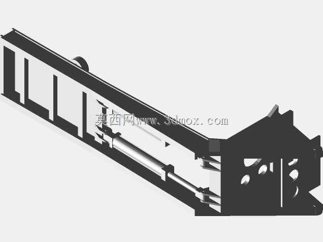 三部分组成的低底柜