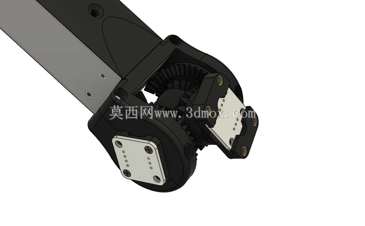 带角度传感器 AS5600 的 2DoF 机器人手腕