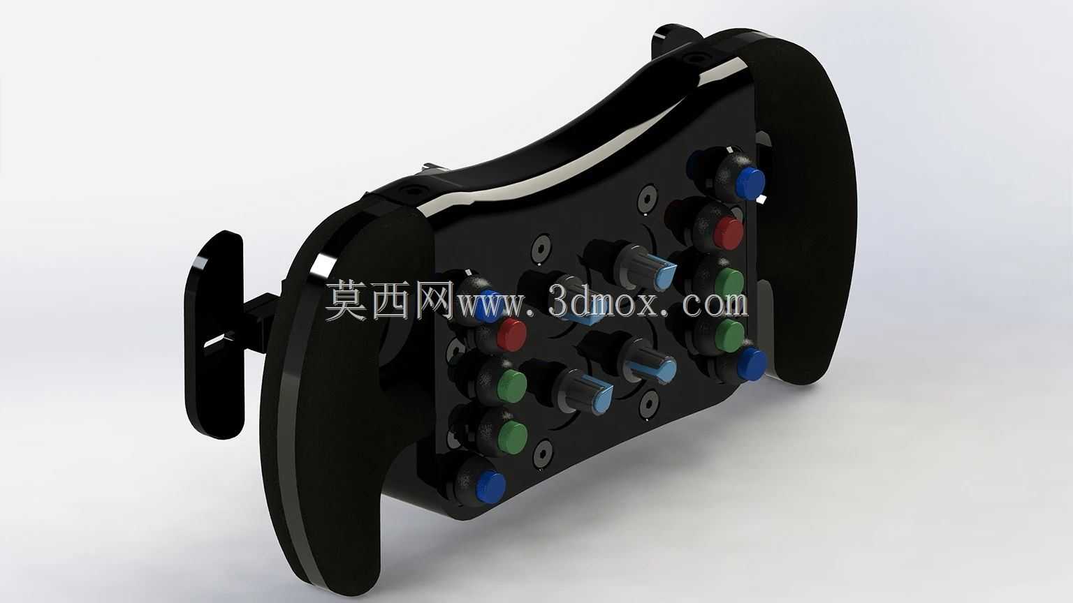 DIY F1 方向盘 - 高级 CAD 计划