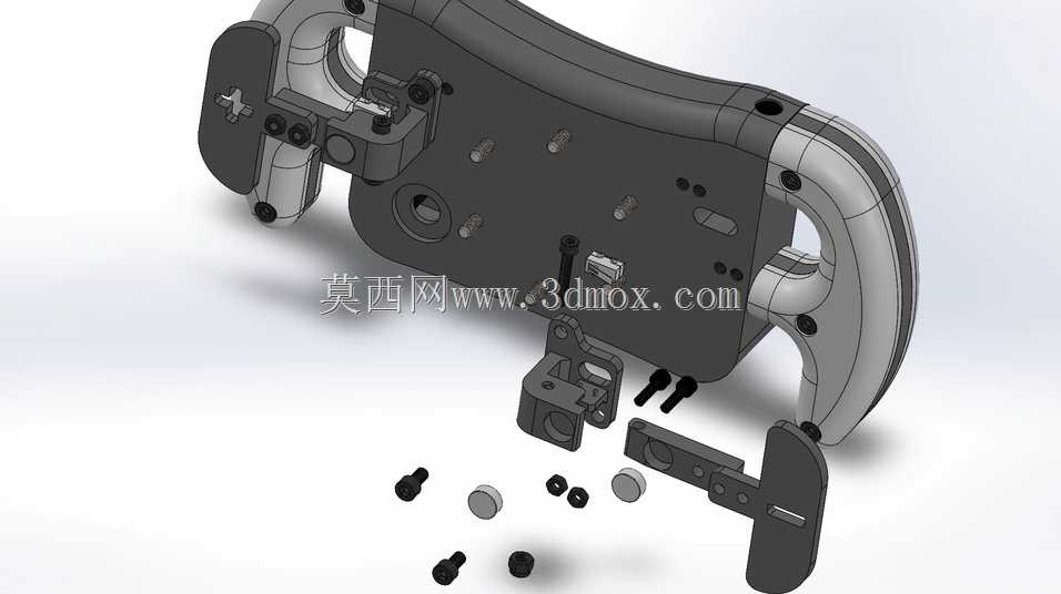 DIY F1 方向盘 - 高级 CAD 计划