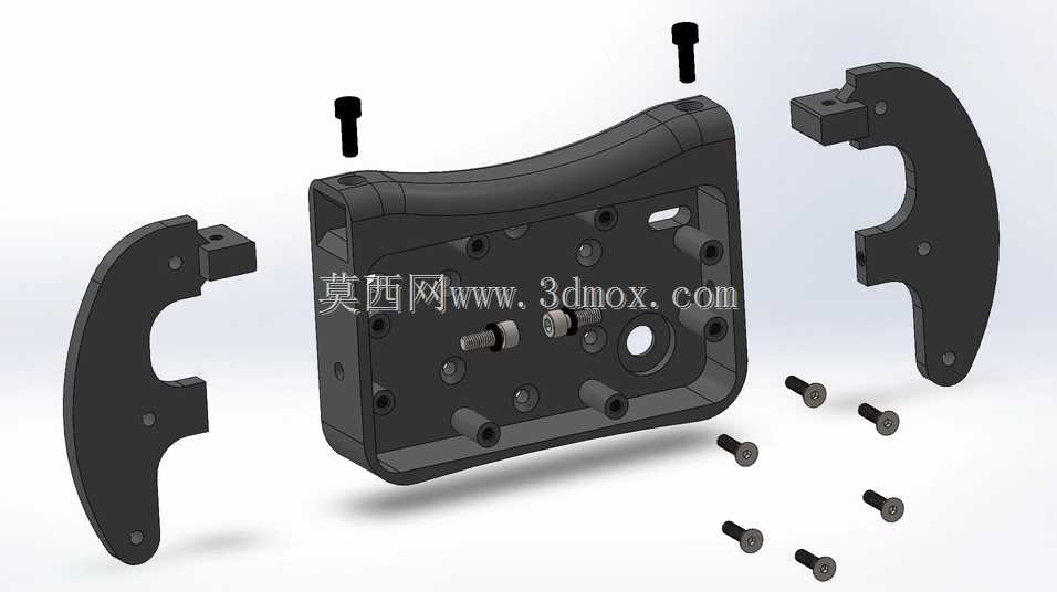 DIY F1 方向盘 - 高级 CAD 计划