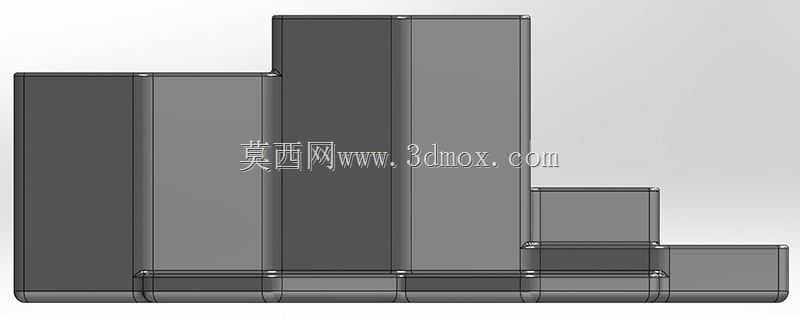 六角棱柱制成的桌面收纳盒